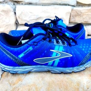 Men's Brooks PureConnect Running Shoe Size 10 1/2 Blue/Black